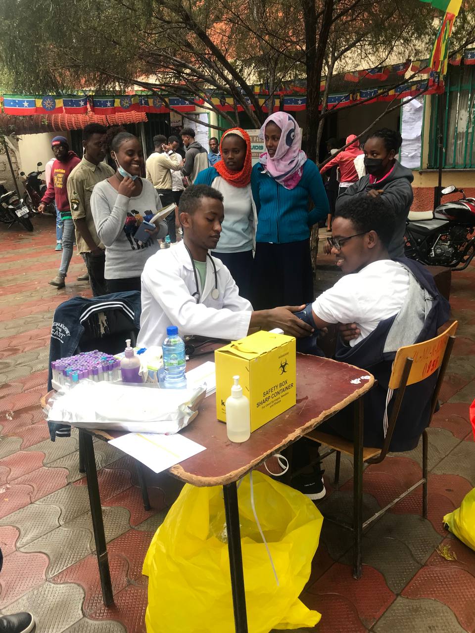 Vaccine & Blood Donation...